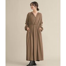 『スタッフ企画』切替ギャザーフレアワンピース