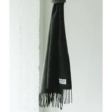 カシミヤブレンドパネルマフラー