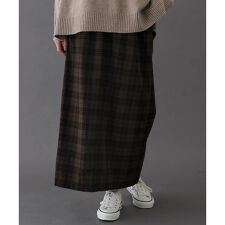 アーバンリサーチ ドアーズ(URBAN RESEARCH DOORS)のFORK&SPOON　チェックストレートスカート