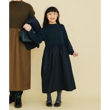 『親子リンク』ニットドッキングワンピース(KIDS)