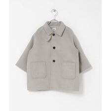 ステンカラーウール混コート(KIDS)