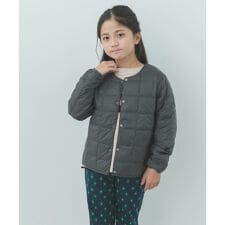 TAION　CREW NECK BUTTON DOWN JACKET(KIDS)