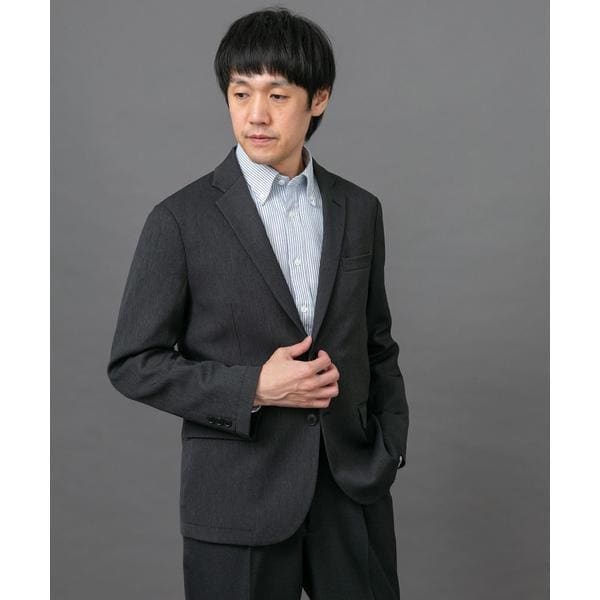 LIFE STYLE TAILOR ブラッシュドツイルストレッチジャケット