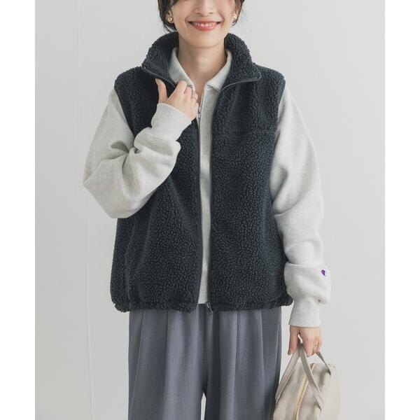 ★美品★GYMPHLEX BOA HOODED VESTアーバンリサーチドアーズ GYMPHLEX BOA HOODED VEST | アーバンリサーチ ドアーズ(URBAN