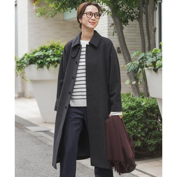 ウールアンゴラバルカラーミドルコート | ジャーナルスタンダード