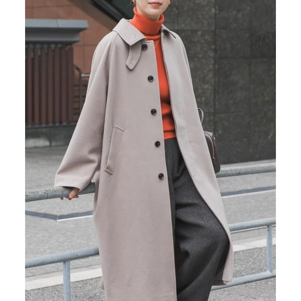 ウールアンゴラバルカラーミドルコート | ジャーナルスタンダード