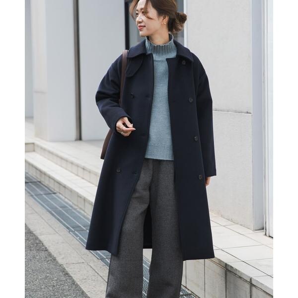 ウールアンゴラバルカラーミドルコート | ジャーナルスタンダード