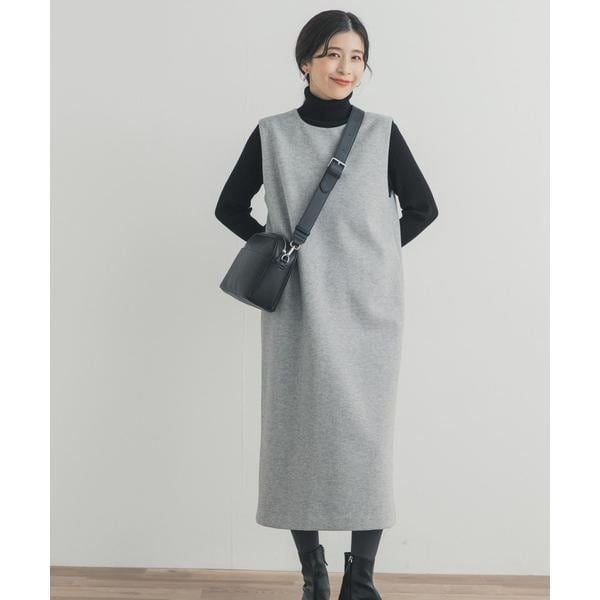 新品タグ付◆ DOORS メランジBACKタックフレアジャンスカ メランジBACKタックフレアジャンスカ | アーバンリサーチ ドアーズ