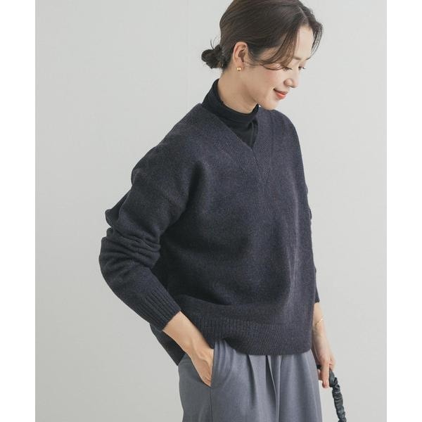 ウォッシャブルドルマンVネックプルオーバー | スローブ イエナ(SLOBE