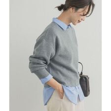 ショート丈コンパクトニット