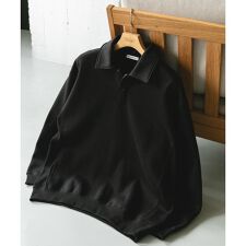 裏起毛スウェットポロシャツ