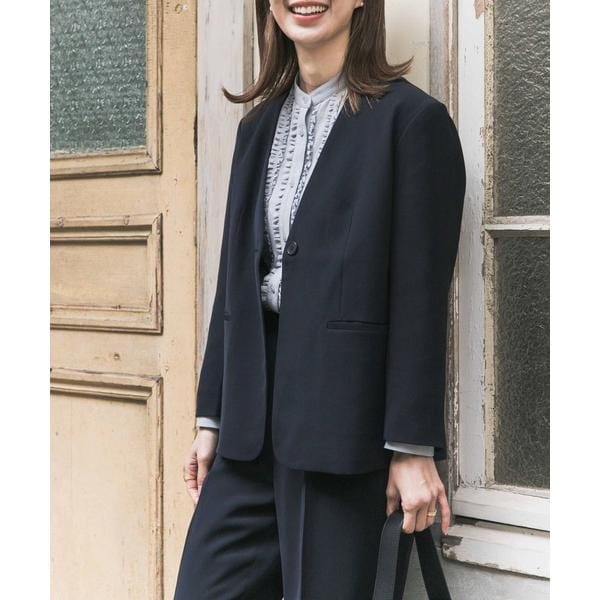 リバーノーカラーブルゾン | スローブ イエナ(SLOBE IENA) | マルイ