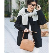 『撥水』カポックキルトミドルジャケット