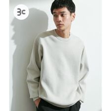 『UR TECH Renew Knit』クルーネックプルオーバー