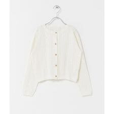 透かし編みカーディガン(KIDS)