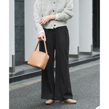 『仁村紗和さん着用』『UR TECH』完声フロントタックイージーパンツ