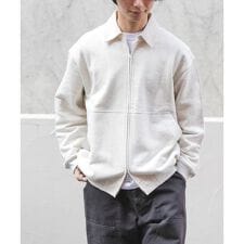 FORK&SPOON　ジップスウェットカーディガン