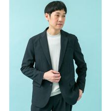 LIFE STYLE TAILOR　メランジストレッチジャケット