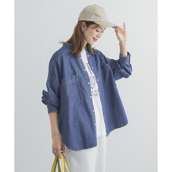 デニムバンドカラーシャツ | アーバンリサーチ ドアーズ(URBAN