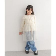 『150サイズあり』チュールチュニック２WAYベスト(KIDS)