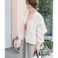 撥水/防花粉スタンドブルゾン