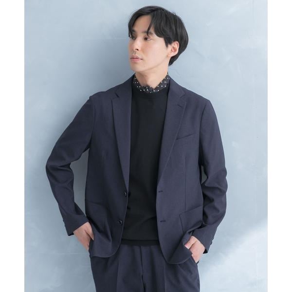 LIFE STYLE TAILOR リネンライクコンフォータブルジャケット