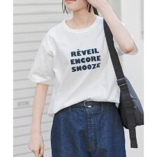 FORK&SPOON　フロッキーロゴショートスリーブTシャツ