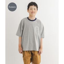 『150サイズ』『別注』CHAMPION×DOORS　リンガー刺繍ロゴTシャツ(KIDS)