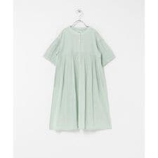 『親子リンク』『150サイズ』コットンボイルパフスリーブワンピース(KIDS)