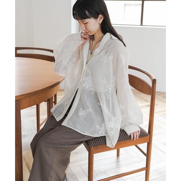 メッシュエンブロイダリーシャツ | アーバンリサーチ ドアーズ(URBAN