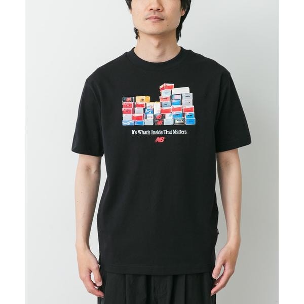 [�}���C]NEW BALANCE �{�b�N�XT�V���c/�A�[�o�����T�[�` �h�A�[�Y�iURBAN RESEARCH DOORS�j �u���b�N