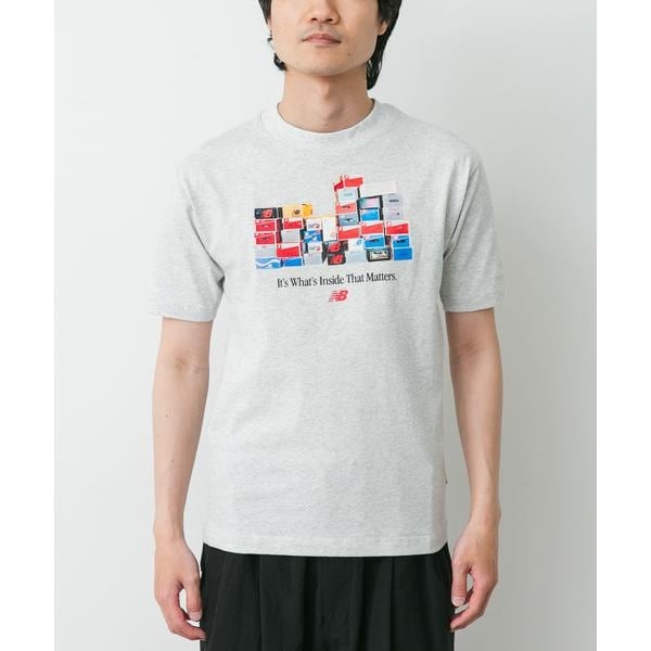 [�}���C]NEW BALANCE �{�b�N�XT�V���c/�A�[�o�����T�[�` �h�A�[�Y�iURBAN RESEARCH DOORS�j �O���[