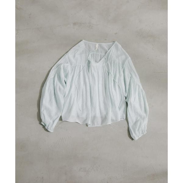 [�}���C]Soft Crinkle Blouse/�A�[�o�����T�[�` �h�A�[�Y�iURBAN RESEARCH DOORS�j �~���g