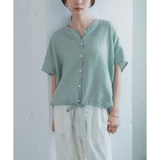 リネンフレンチスリーブドロストブラウス | アーバンリサーチ ドアーズ 
