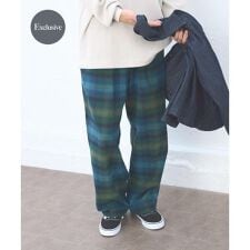 『別注』PENDLETON×DOORS　PLAID EASY PANTS