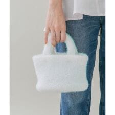 Casselini　シャイニーニットミニバッグ