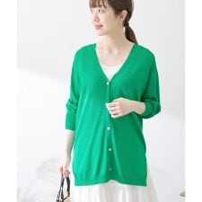 アーバンリサーチ サニーレーベル(URBAN RESEARCH SonnyLabel)の『接触冷感』ミディ丈カーディガン