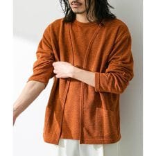 アーバンリサーチ サニーレーベル(URBAN RESEARCH SonnyLabel)のJAPAN MADE 裏毛カーディガン