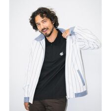 OOPS　先染めストライプブルゾン