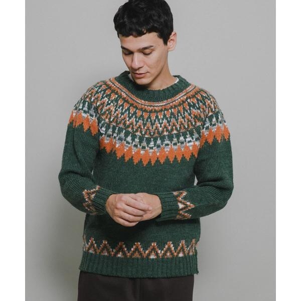 ノルディック柄ニットプルオーバー | アーバンリサーチ サニーレーベル
