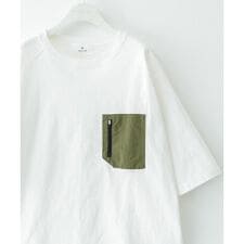 アーバンリサーチ サニーレーベル(URBAN RESEARCH SonnyLabel)のナイロンポケット切替ハーフスリーブTEE