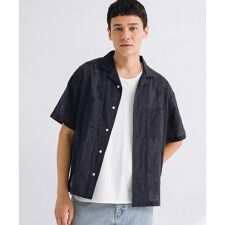 アーバンリサーチ サニーレーベル(URBAN RESEARCH SonnyLabel)のレース刺繍ショートスリーブシャツ