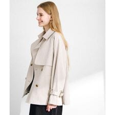 アーバンリサーチ サニーレーベル(URBAN RESEARCH SonnyLabel)の撥水ショートトレンチコート