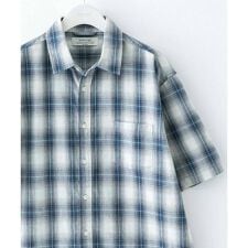 アーバンリサーチ サニーレーベル(URBAN RESEARCH SonnyLabel)の『吸水速乾/接触冷感』リネン混ハーフスリーブシャツ