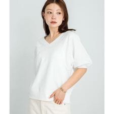 アーバンリサーチ サニーレーベル(URBAN RESEARCH SonnyLabel)のパフスリーブVネックスウェットプルオーバー