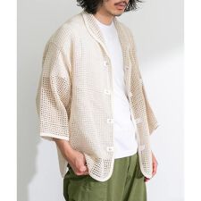 アーバンリサーチ サニーレーベル(URBAN RESEARCH SonnyLabel)のARMY TWILL　Cotton Mesh Shirts