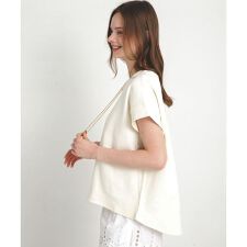 アーバンリサーチ サニーレーベル(URBAN RESEARCH SonnyLabel)の裏毛スウェットフレンチスリーブプルオーバー