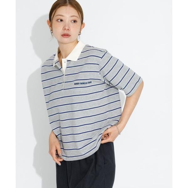 LILY BROWN×MARY QUANT】クロップドリボンポロシャツ | リリー