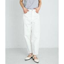 『34サイズ/低身長向けも展開』ワイドテーパードデニム