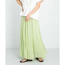 アーバンリサーチ サニーレーベル(URBAN RESEARCH SonnyLabel)のエアリーコットンボイルフレアスカート